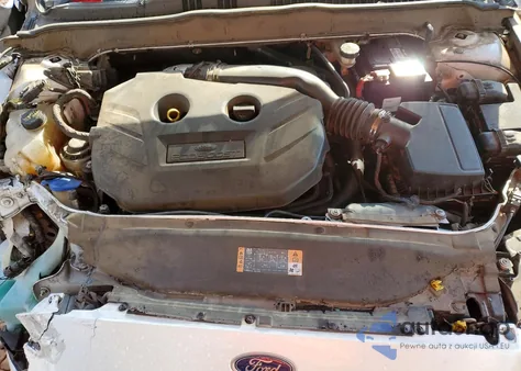 2014 Ford Fusion Titanium z USA, uszkodzony, nr VIN 3FA6P0K98ER292074